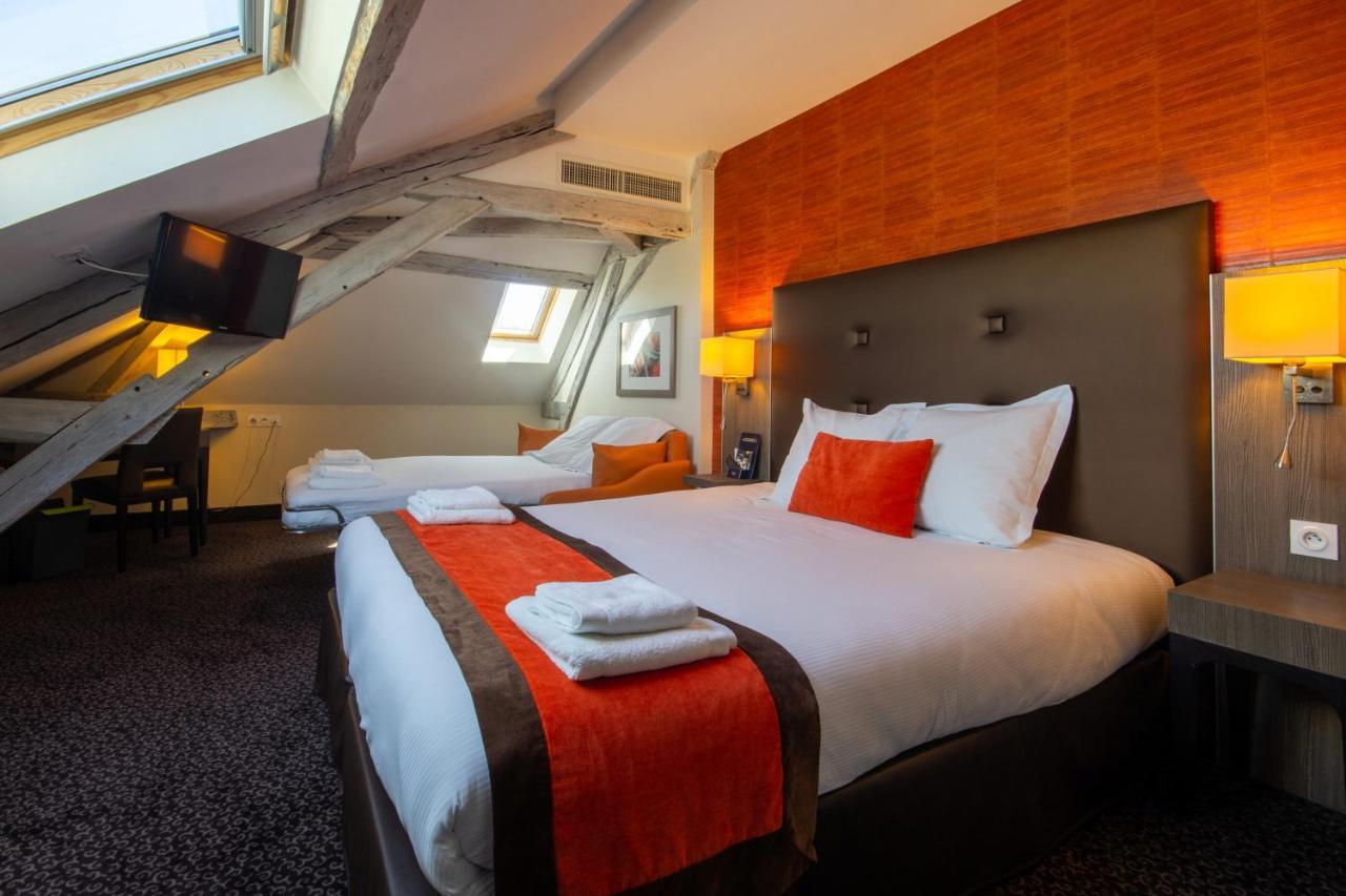Hotel De La Gare Troyes Centre Bagian luar foto